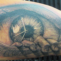 Tattoo of eye