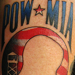 POW MIA tattoo