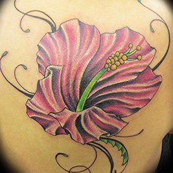 Tattoo of flower
