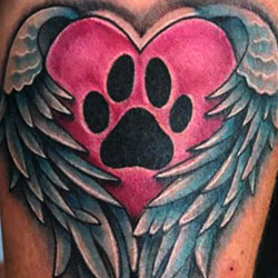 Tattoo of heart