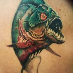 Tattoo of fish