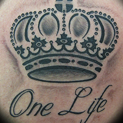 Tattoo of crown